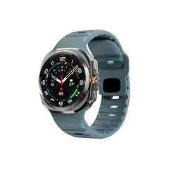 სმარტ საათის სამაჯური TVC Samsung Galaxy Watch Ultra 47mm Silicone Watch Band Breathable Sport Watch Strap - Ocean Blue  - Primestore.ge