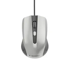 მაუსი Gembird MUS-4B-01-BS Wired optical mouse black/silver  - Primestore.ge
