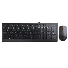 კლავიატურა და მაუსი Lenovo GX30M39635, Wired, USB, Keyboard And Mouse, Black  - Primestore.ge