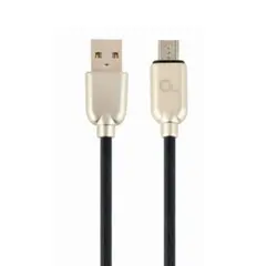 კაბელი Gembird CC-USB2R-AMmBM-1M Cable For USB to Micro-USB type 1m black  - Primestore.ge