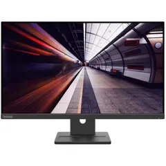 მონიტორი Lenovo 63EDMAT2EU ThinkVision E24-30, 23.8", Monitor, FHD, HDMI, DP, VGA, Black  - Primestore.ge