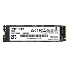 მყარი დისკი Patriot P320 2TB SSD M.2 PCIe Gen3 x 4 NVMe - P320P2TBM28  - Primestore.ge