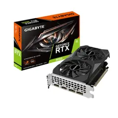 ვიდეო დაფა Gigabyte GeForce RTX3050 WINDFORCE OC V2 6GB 96-Bit GDDR6 - GV-N3050WF2OCV2-6GD  - Primestore.ge