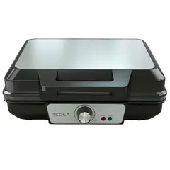 ვაფლის აპარატი Tesla WM200BX, 1000W, Waffle Maker, Black/Silver  - Primestore.ge
