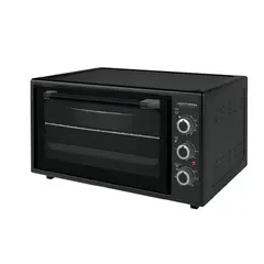 ელექტრო ღუმელი Hoffmann FGT4800 TURBOGRILL BLACK  - Primestore.ge