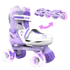როლიკები Neon COMBO SKATES (SIZE 3-6) - NT10 (Purple)  - Primestore.ge
