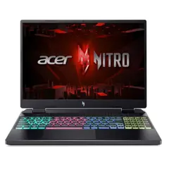 ნოუთბუქი Acer Nitro 16 AN16-73 16" WUXGA 165Hz Intel i5-14450HX 16GB 512GB SSD RTX4060 6GB - NH.QSPER.001  - Primestore.ge