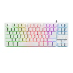 კლავიატურა Trust GXT 833W Thado TKL Illuminated Keyboard White - 24737  - Primestore.ge