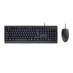 კლავიატურა და მაუსი Trust Primo Wired Keyboard And Mouse Set Black - 23970  - Primestore.ge