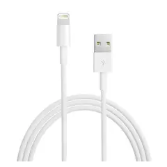 USB კაბელი Apple MD819 Lightning to USB Cable 2m White  - Primestore.ge