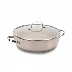 ქვაბი KORKMAZ A1264 LOW CASSEROLE 28X7,5 cm / 4.0 LT  - Primestore.ge