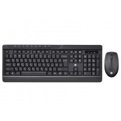 კლავიატურა მაუსი 2E MF410 Wireless Mouse + Keyboard Kit Black  - Primestore.ge