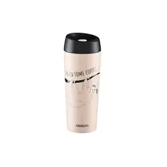 თერმოსი Ardesto Travel mug Coffee time Bradypus 450 ml  - Primestore.ge