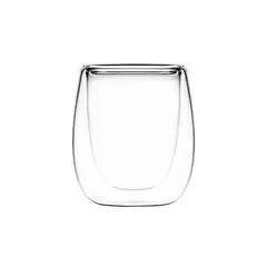 ჭიქები Ardesto Double wall borosilicate glass mug set 80 ml  - Primestore.ge