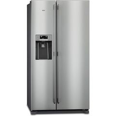Refrigerator AEG RMB76121NX 549L, A +, 44Db, Silver