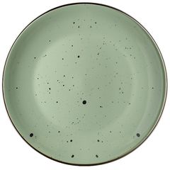 Plate Ardesto AR2926GGC Dinner plate Bagheria, 26 cm, Ceramics Pastel Green