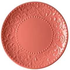 თეფში Ardesto AR2919OC Dessert plate Olbia, 19 сm, Ceramics Deep Orange  - Primestore.ge