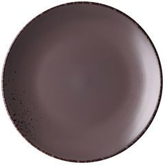 თეფში Ardesto AR2926GMC Dinner Plate Lucca, 26 cm, Ceramics Grey Brown  - Primestore.ge