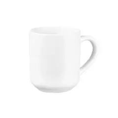 ჭიქა Ardesto AR2933WM Cup Lucca, 330 ml, Ceramics White  - Primestore.ge