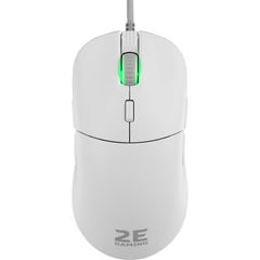 მაუსი 2E 2E-MGHDL-WT HyperDrive Lite Gaming Mouse, RGB, White  - Primestore.ge
