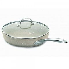 Frying pan with lid KORKMAZ A1855-1 24x4,7 / 2lt