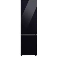 Refrigerator Samsung RB38A7B6222 / WT - BeSpoke, 200x60x66, 385 Litres, NoFROST, INVERTER, SpaceMAX, All-Around cooling, Metal Cooling, A ++, BLACK GLASS