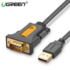 ადაპტერი UGREEN CR104 (20222) USB to DB9 RS232 Adapter Cable 2m  - Primestore.ge