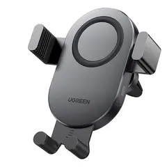 მობილურის დამტენი UGREEN CD256 (40118) Wireless Car Charger, 15W Auto Induction Phone Holder, Black  - Primestore.ge