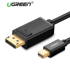 კაბელი UGREEN MD105 (10477) Mini DP to DP Cable 1.5m (Black)  - Primestore.ge