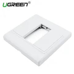HDMI როზეტის ადაპტერი UGREEN (20316) Wall Plate Frame HDMI Casing Panel Adapter PC Material  - Primestore.ge