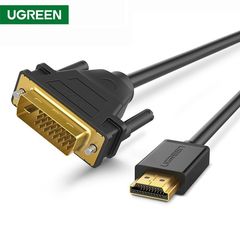 HDMI კაბელი UGREEN HD106 (10135) HDMI to DVI Cable 2m (Black)  - Primestore.ge