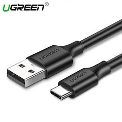 Charger USB UGREEN US287 (60116) USB 2.0 A to Type C Cable Nickel Plating 1m (Black)