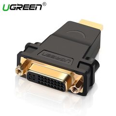 Adapter UGREEN 20123 HDMI Male to DVI (24 + 5) Female Adapter (Black)