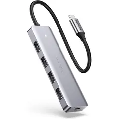 USB ჰაბი UGREEN 4-Port USB3.0 Hub with Micro¶USB Power Supply  - Primestore.ge
