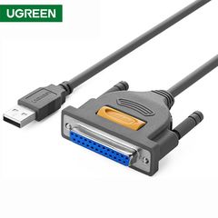 პრინტერის კაბელი UGREEN US167 (20224) USB to DB25 Parallel Printer Cable 2m  - Primestore.ge