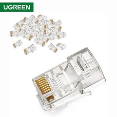 Network Cable Connector UGREEN NW110 (20331) RJ45 Network Connector for UTP Cat 5, Cat 5e 50pcs