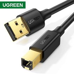 Printer cable UGREEN 10351 USB 2.0 AM to BM Print Cable 3m (Black)