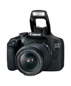 ფოტოაპარატი Canon EOS 2000D EF-S 18-55 IS II KIT Black  - Primestore.ge