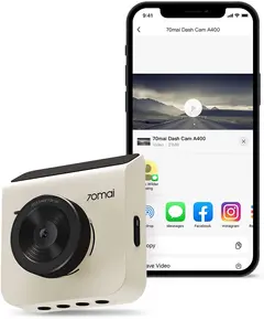 ვიდეო რეგისტრატორი Xiaomi 70mai Dash Cam A400 Grey  - Primestore.ge