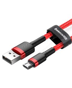 კაბელი Baseus Cafule Cable Micro USB 2.4A 1m CAMKLF-B09  - Primestore.ge