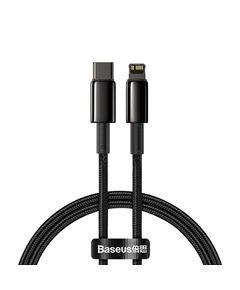 USB კაბელი Baseus Tungsten Gold Fast Charging Data Cable Type-C to Lightning 20W 1m CATLWJ-01  - Primestore.ge