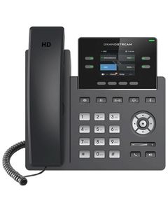 IP phone Grandstream GRP2612W Carrier-Grade IP Phones 2+2 line keys 2 SIP accounts 16 Digital BLF and Speed Dial keys HD Wi-Fi