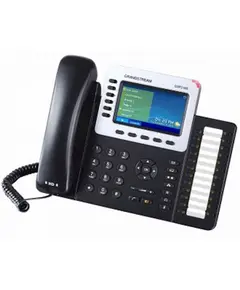 IP ტელეფონი Grandstream GXP2160 6-line Enterprise HD IP Phone 480x272 TFT color LCD 24+6 speed keys dual GigE  - Primestore.ge