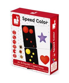 Primestore.ge - სამაგიდო თამაში Janod Speed game - Speed color