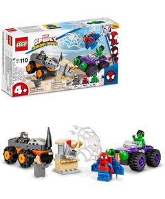სათამაშო ლეგო LEGO Marvel Hulk vs.Rhino Truck Showdown  - Primestore.ge