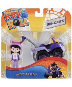 მანქანა Rev&Roll Die Cast Avery & Alley - Primestore.ge