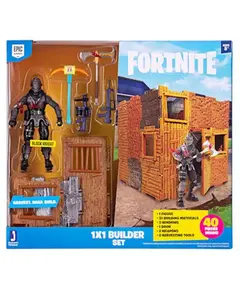 სათამაშო ფიგურა Jazwares FNT - 1 Figure Pack (1x1 Builder Set) (Black Knight) S1  - Primestore.ge