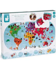 აბაზანის ფაზლი Janod Bath Explorers Map  - Primestore.ge