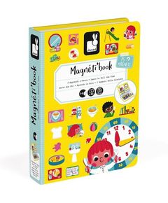 Logic game Janod Magnetic book by Janod Learning to call time J02724