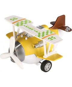 Plane Same Toy Metal Pull Back Plane (with light, music) yellow SY8015Ut-1